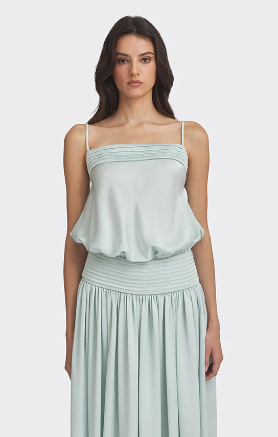 Kaia Satin Maxi Dress - Image 2