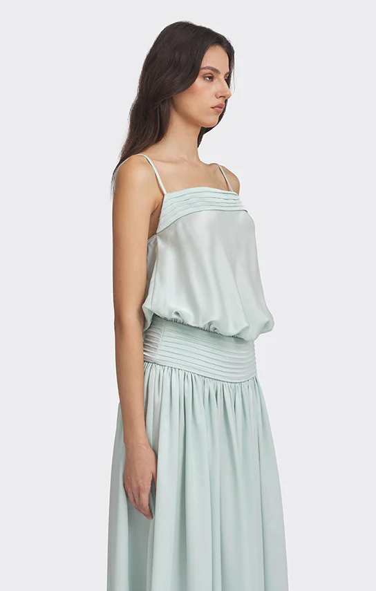 Kaia Satin Maxi Dress - Image 4