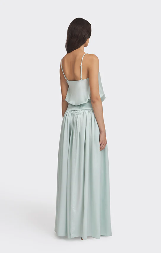 Kaia Satin Maxi Dress - Image 5