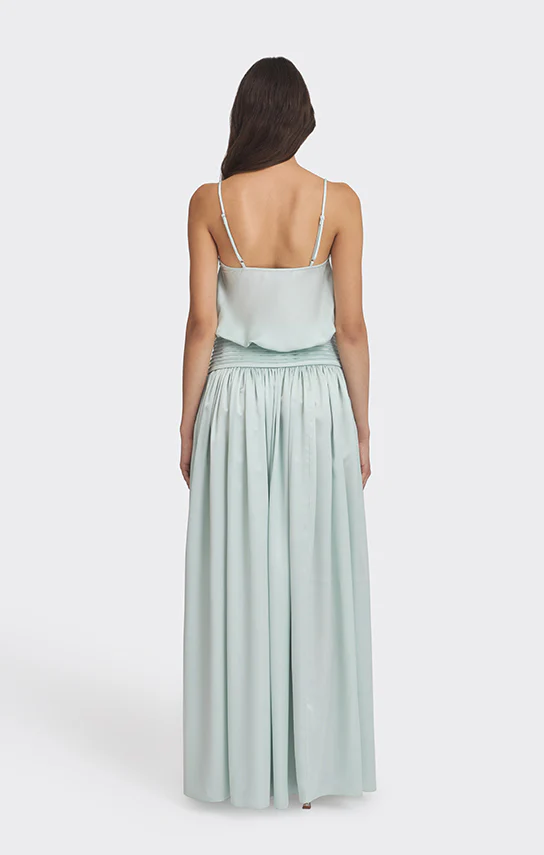 Kaia Satin Maxi Dress - Image 6