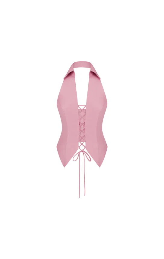 Leona Lace Up Sleeveless Suit - Image 11