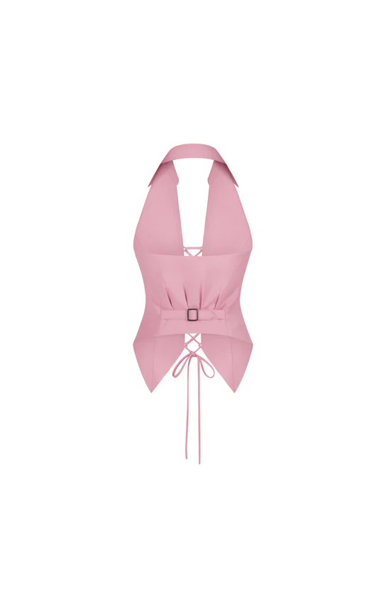 Leona Lace Up Sleeveless Suit - Image 12