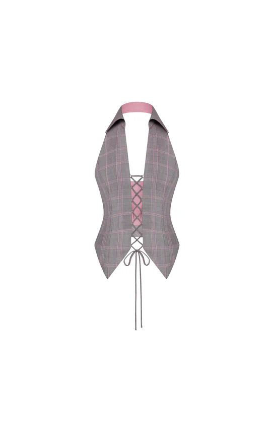 Leona Lace Up Sleeveless Suit - Image 16