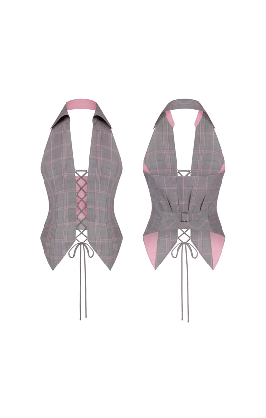 Leona Lace Up Sleeveless Suit - Image 18