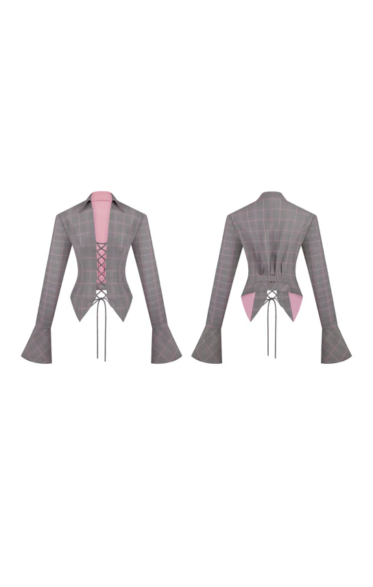 Leona Lace Up Suit - Image 21