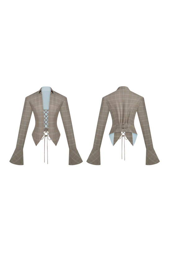Leona Lace Up Suit - Image 28