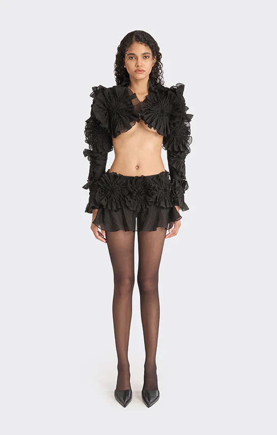 Lotus Leaf Bolero Jacket - Image 2