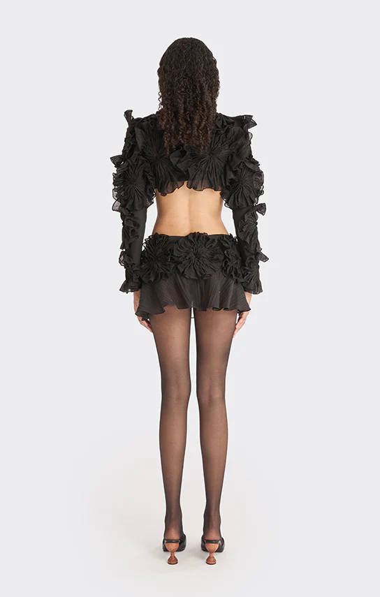 Lotus Leaf Bolero Jacket - Image 5