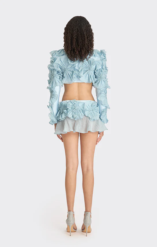 Lotus Leaf Bolero Jacket - Image 9