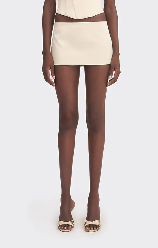 Low Waist Mini Skirt
