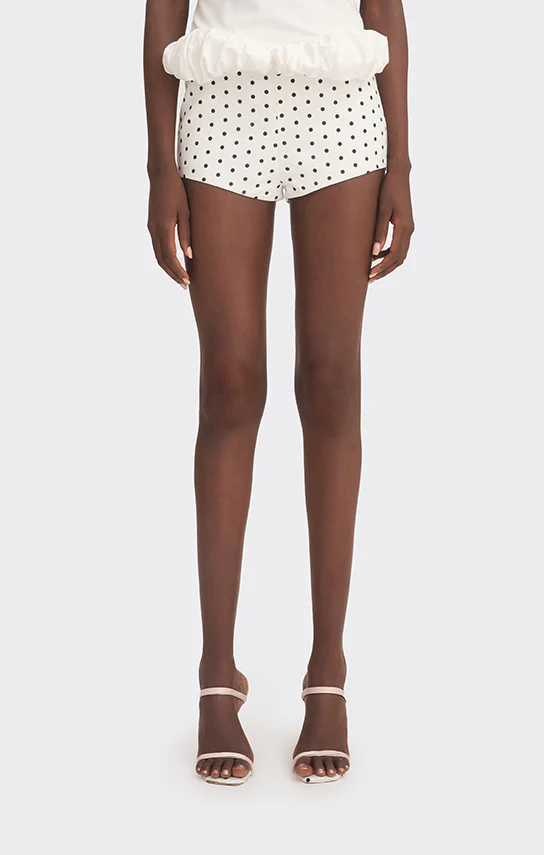Micro Polka Dot Short