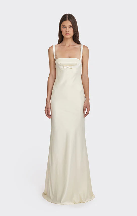 Mini Bow Maxi Dress - Image 11