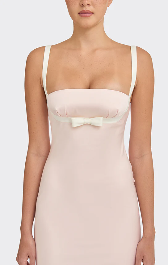 Mini Bow Maxi Dress - Image 2