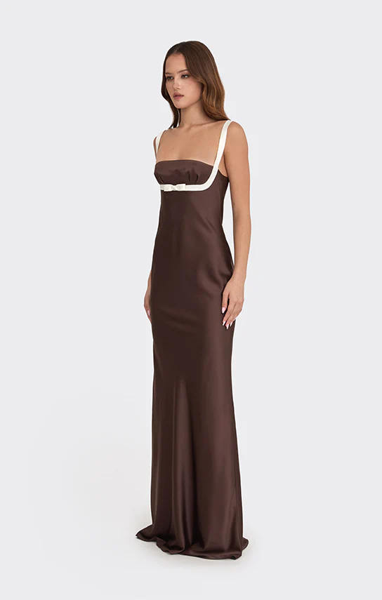 Mini Bow Maxi Dress - Image 5