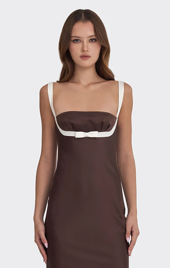 Mini Bow Maxi Dress - Image 7