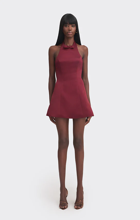 Mini Bow Mini Dress