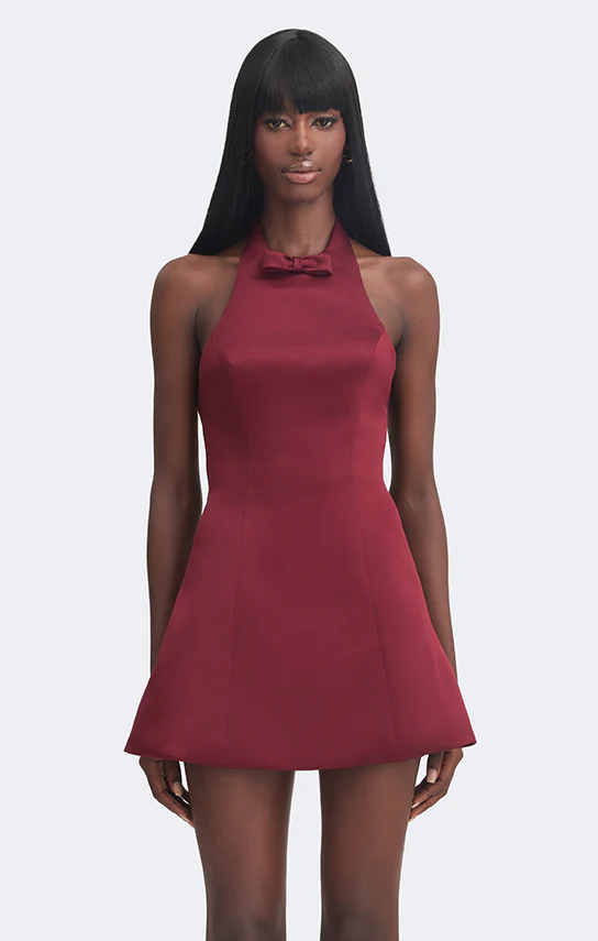 Mini Bow Mini Dress - Image 2