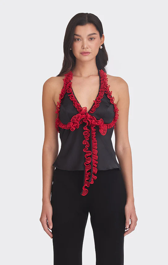 Mini Ruffle Top (Two Tone) - Image 2