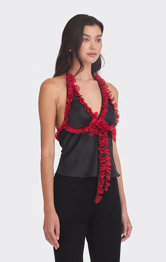 Mini Ruffle Top (Two Tone) - Image 4