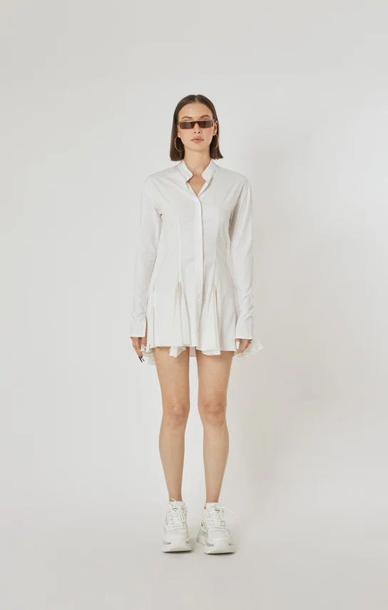 Mr. Godet Shirt Dress - Image 11