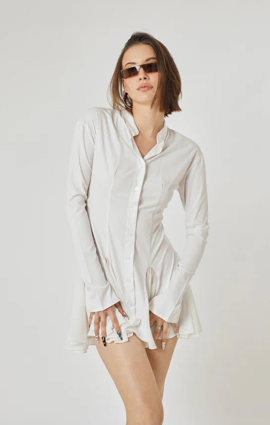 Mr. Godet Shirt Dress - Image 15