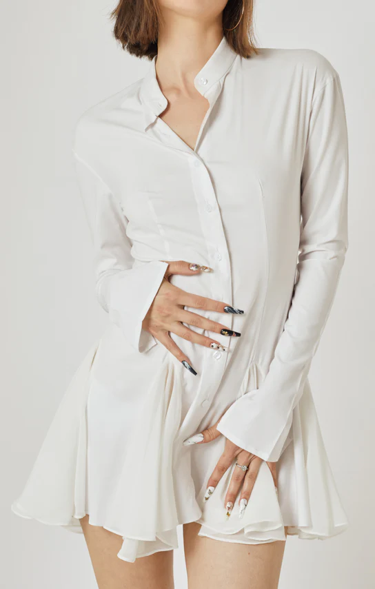 Mr. Godet Shirt Dress - Image 18