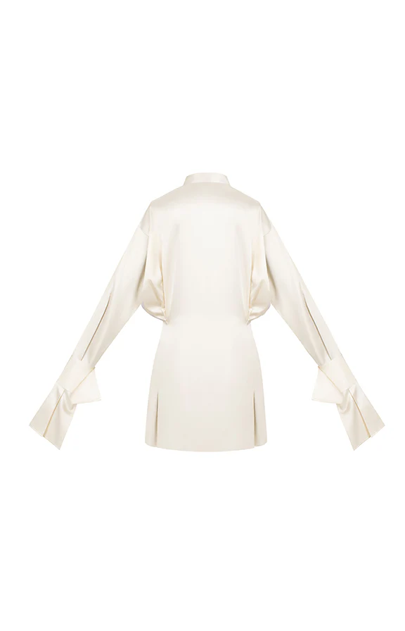 Mr. Mandarin Shirt Dress - Image 5