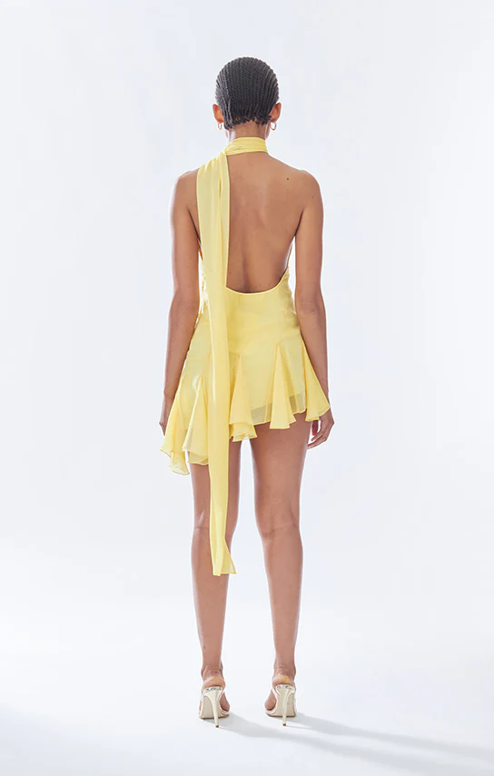 Ms.Godet Asymmetric Dress - Image 5
