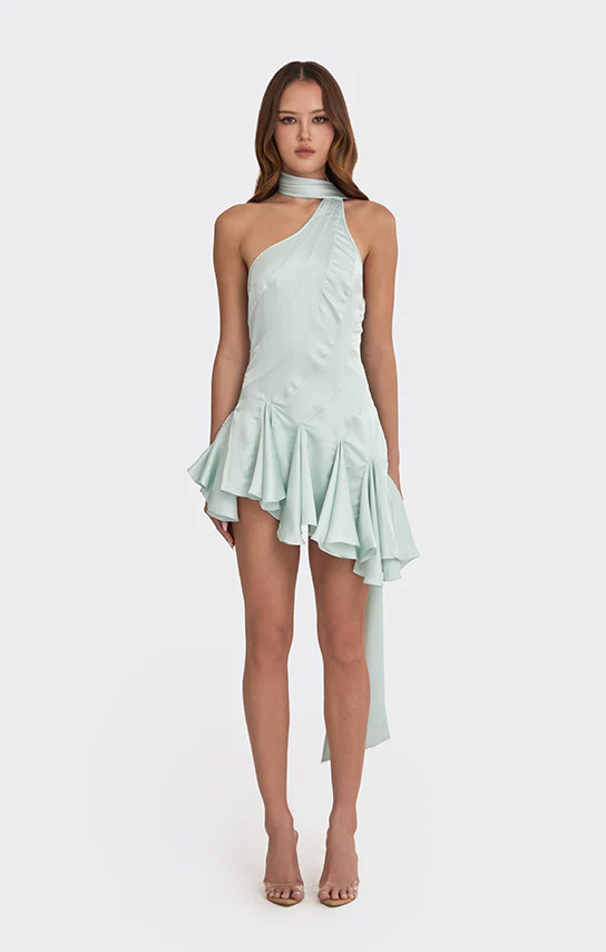 Ms.Godet Asymmetric Dress - Image 7
