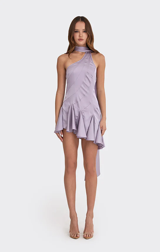 Ms.Godet Asymmetric Dress - Image 8