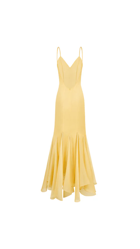 Ms. Godet Maxi Slip Dress - Image 10