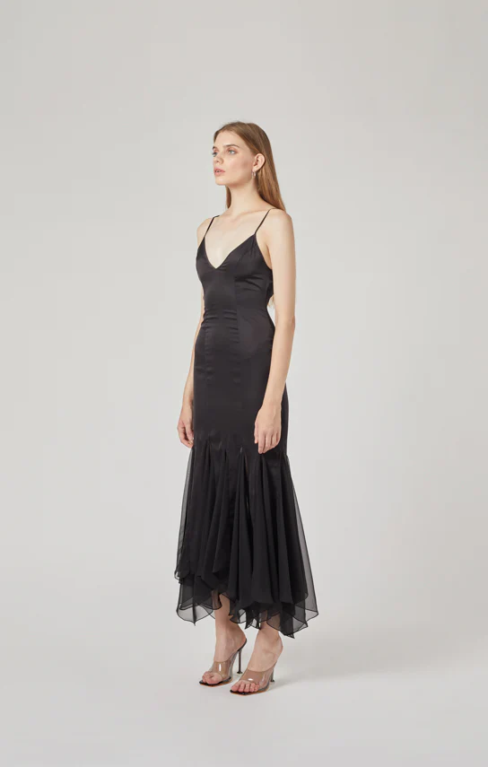 Ms. Godet Maxi Slip Dress - Image 13