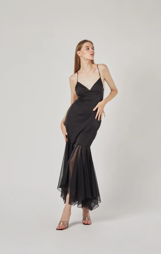 Ms. Godet Maxi Slip Dress - Image 16