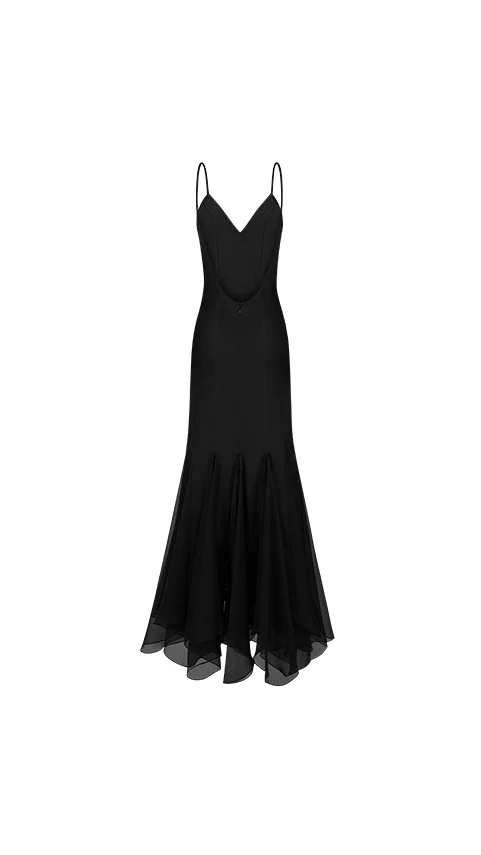 Ms. Godet Maxi Slip Dress - Image 19