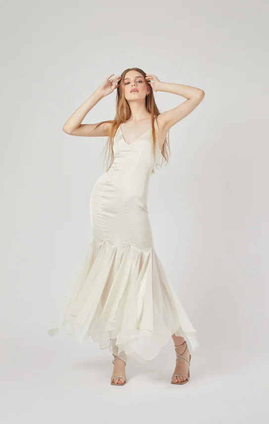 Ms. Godet Maxi Slip Dress - Image 25