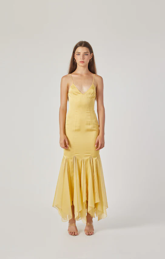 Ms. Godet Maxi Slip Dress - Image 3