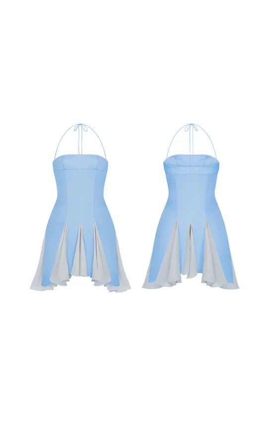 Ms. Godet Mini Dress - Image 45