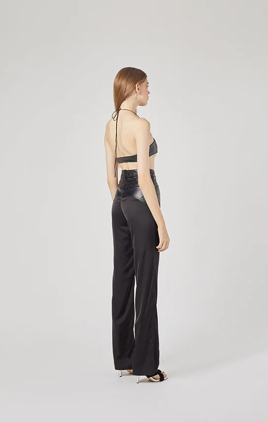 Ms. Godet Leather Pants - Image 4