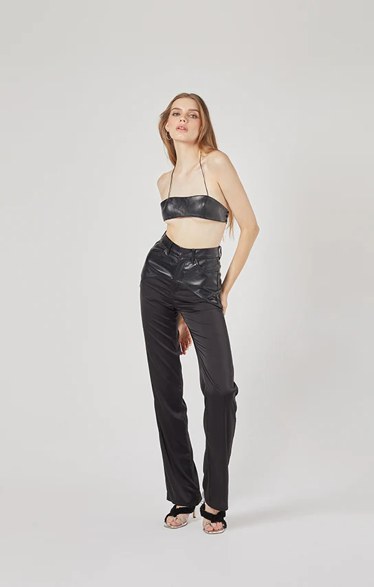 Ms. Godet Leather Pants - Image 6