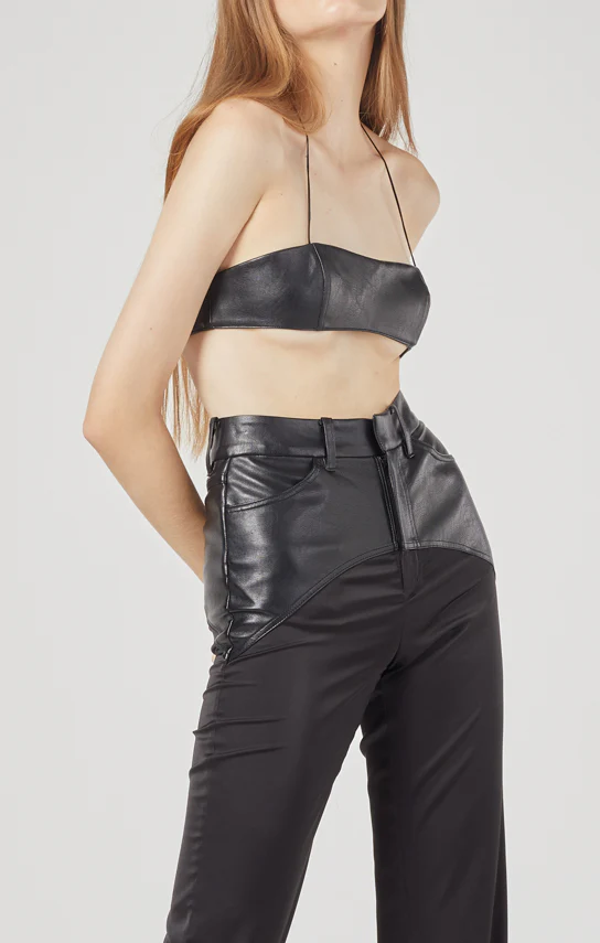 Ms. Godet Leather Pants - Image 7
