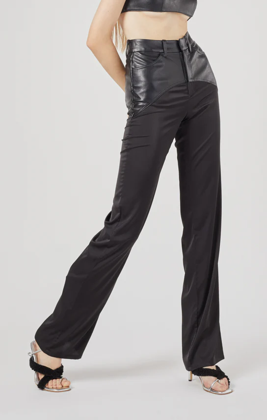Ms. Godet Leather Pants - Image 8