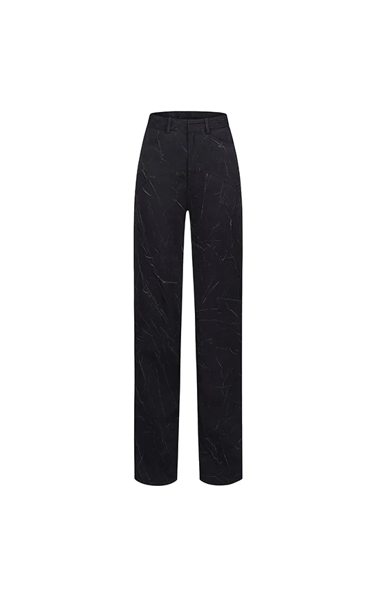 Ms. Godet Wrinkled Effects Pants - Image 2