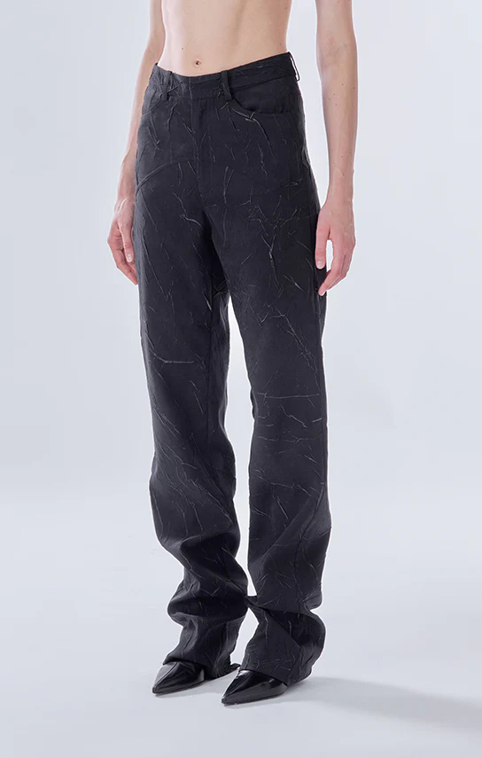 Ms. Godet Wrinkled Effects Pants - Image 4