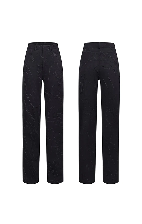 Ms. Godet Wrinkled Effects Pants - Image 7