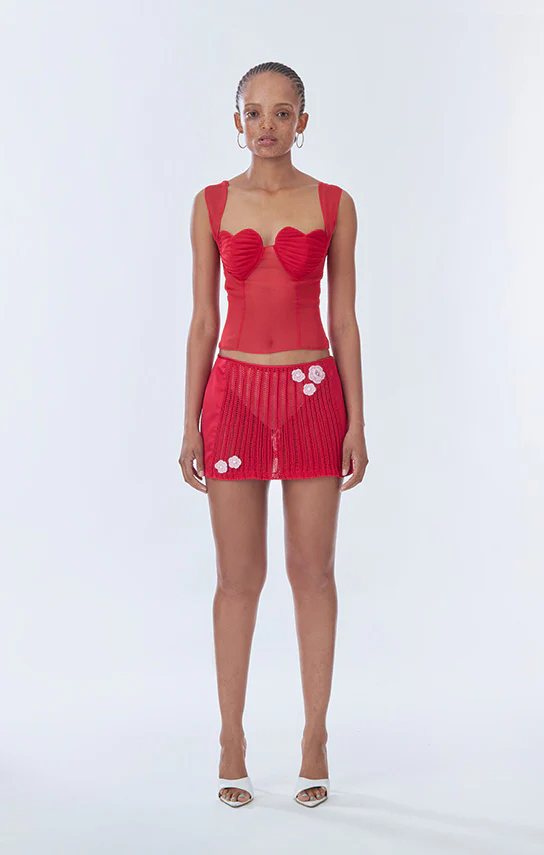 Ms. Heart Bustier (Sheer Bodice) - Image 3