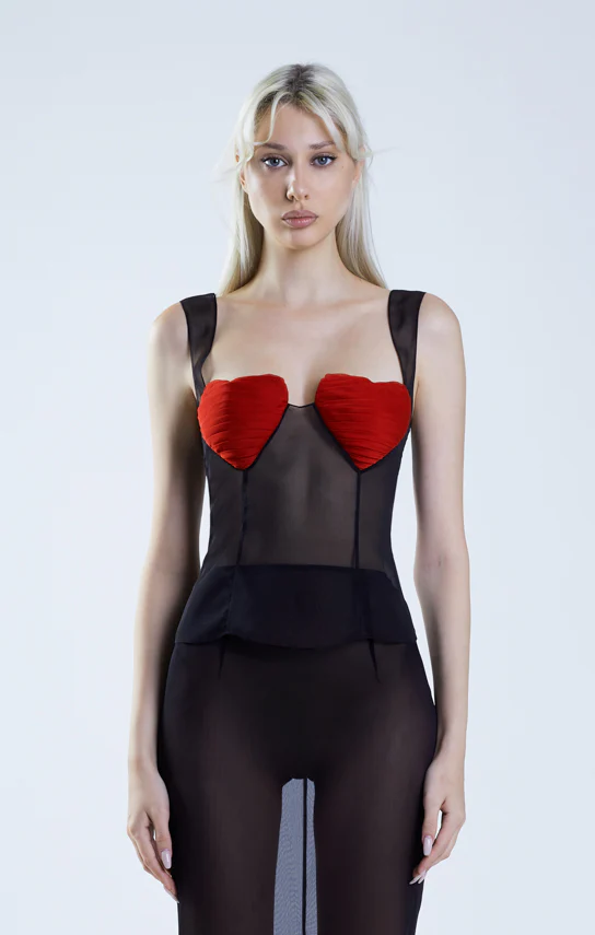 Ms. Heart Bustier (Two-Tone) - Image 3