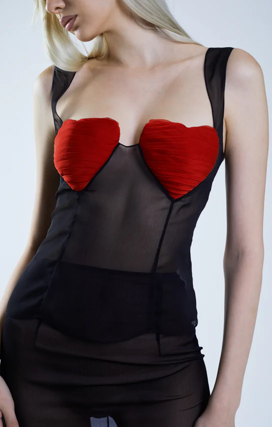 Ms. Heart Bustier (Two-Tone) - Image 6