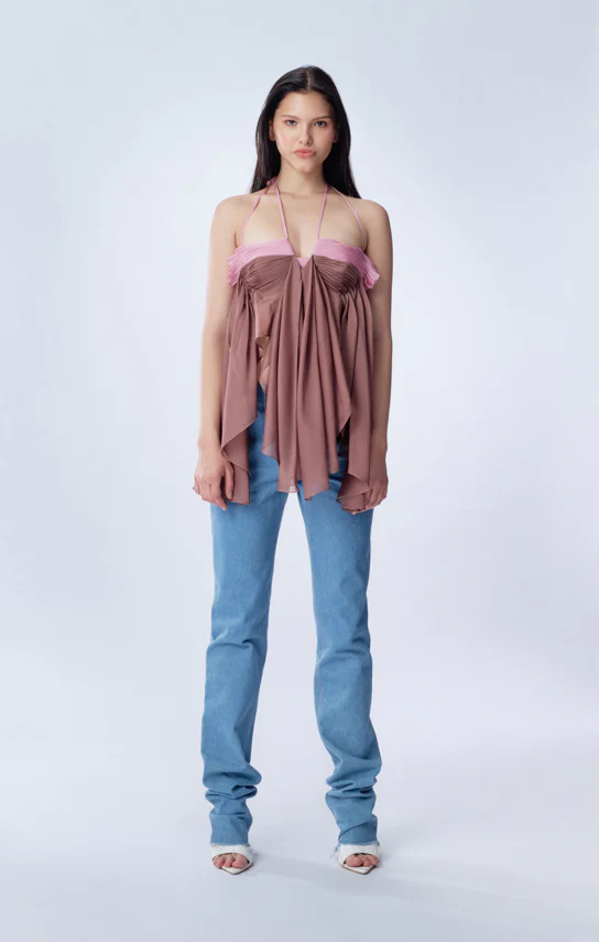 Ms. Heart Chiffon Mini Top - Image 9
