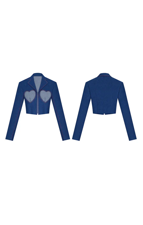 Ms. Heart Cut-Out Suit - Image 12