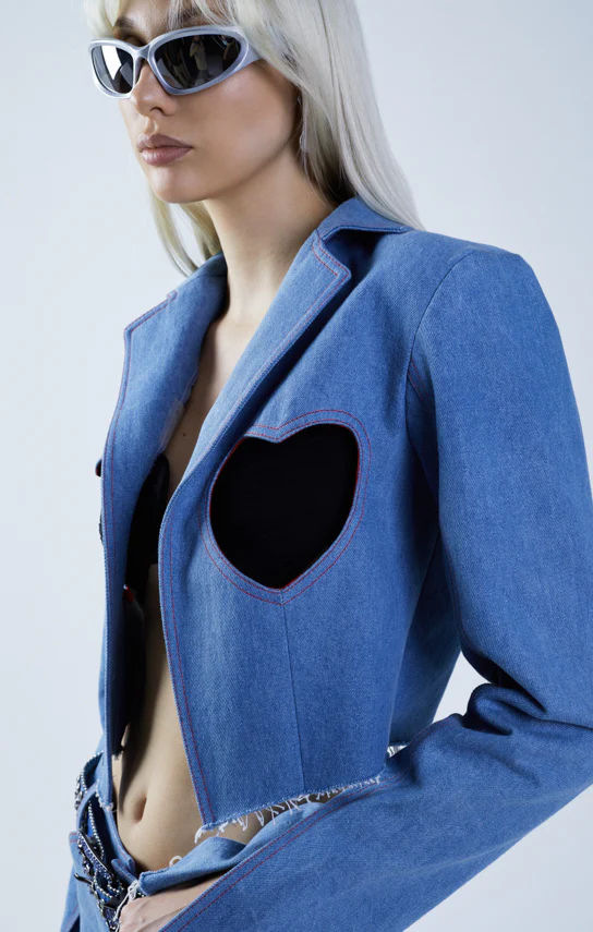 Ms. Heart Cut-Out Suit - Image 17